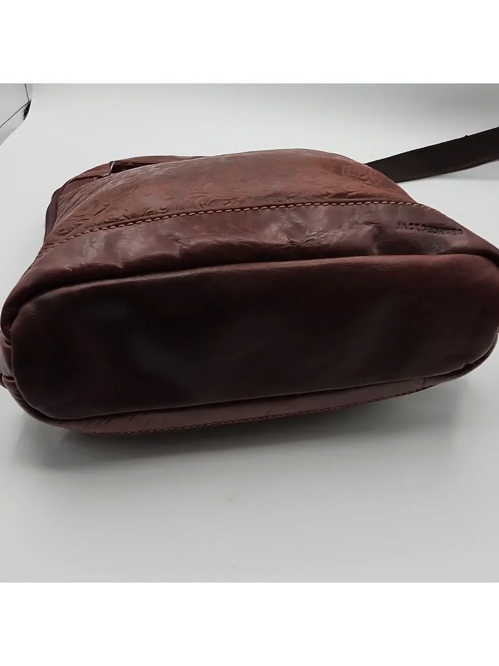 Jack Georges VOYAGER FLORAL BACKPACK/Crossbody GENUINE LEATHER HANDCRAFTED